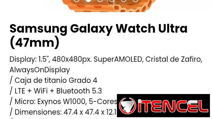 Samsung Galaxy Watch Ultra (47mm). Nuevo con garantía