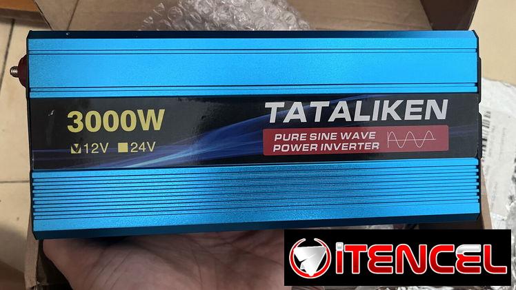 ⚫️ INVERSOR DE ONDA PURA 12V -3000W ⚫️
