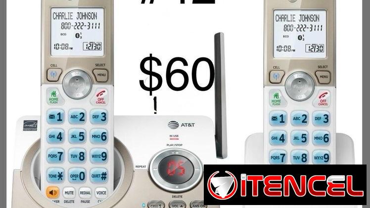 Vendo teléfono inalámbrico nuevos en caja de 1,2,3,4,5 bases