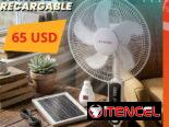 Ventilador recargable