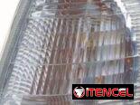Pareja de intermitentes esquineros delanteros del Peugeot 405. Nuevos en su caja a a estrenar por usted.
