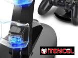 Mandos y bases de carga ps4