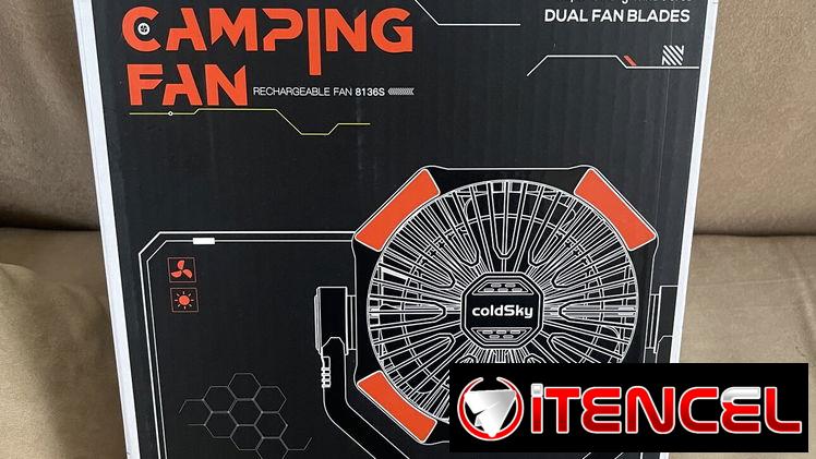 Ventilador recargable cold sky 20mil mAh
