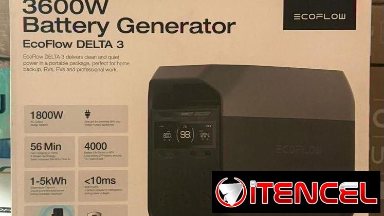 Ecoflow Delta 3 con transporte incluido