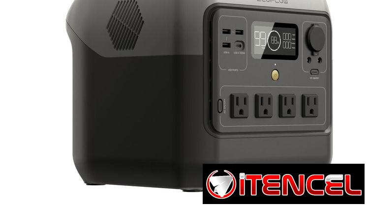 🔋 ESTACIÓN DE ENERGÍA PARA APAGONES ECOFLOW RIVER 2 PRO+2 PANELES SOLARES 45W ENVÍO GRATIS+LINTERNA REGALO+GARANTÍA
