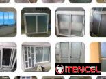 🚪53353801ℹ️ metro cuadrado Usd  Puertas de aluminio y melamina toda medidas  Puerta de aluminio con cristal Ventana
