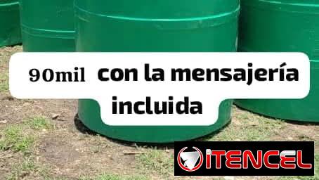Tanques plásticos de agua con mensajeria incluida💦