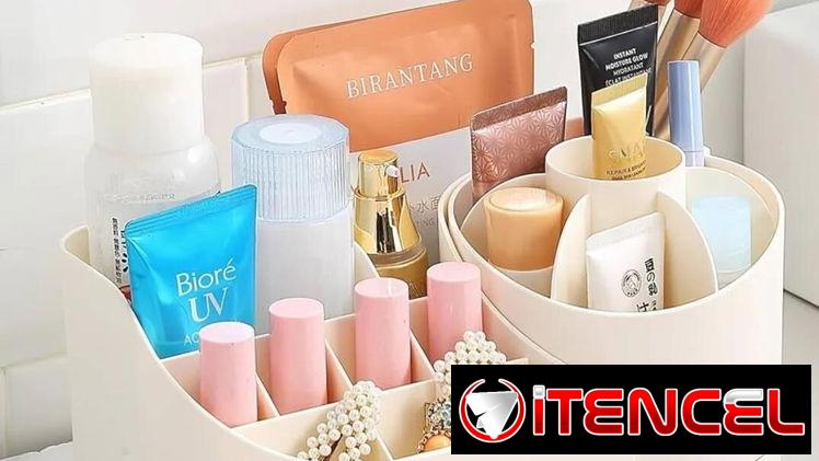 Organizador de cosméticos y accesorios Giratorio