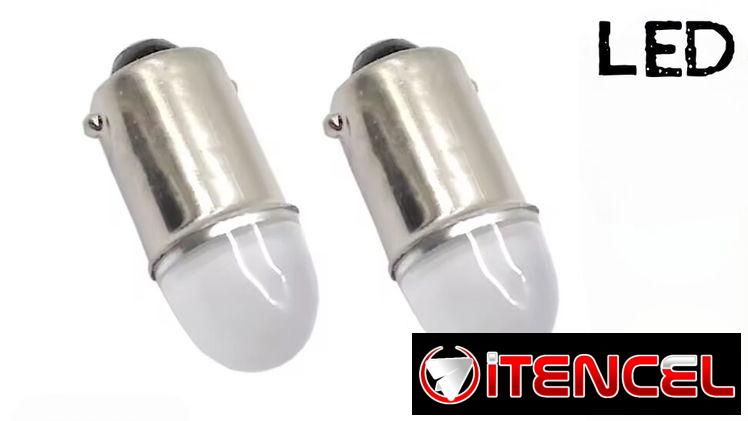 BOMBILLO BA9S PARA PIZARRA ( socket redondo pequeño) de silicona , 4TO LUZ, ETC