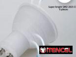Bombillos GU10 y GU 5.3 luz blanca y calida 120volt