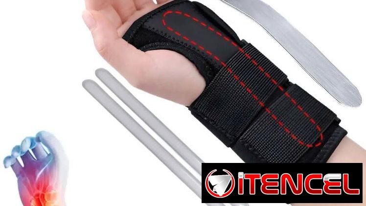 Muñequera para túnel carpiano, férula ergonómica para la muñeca, ligera, transpirable y cómoda para aliviar dolor