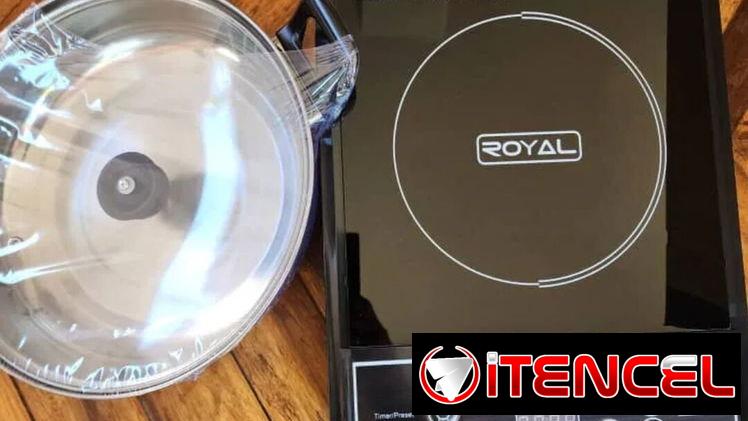 Cocina de inducción Royal 1200w + cazuela precio 35 usd
