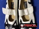 Zapatos Piel Cuero Fashion Style Therian Cat Gato