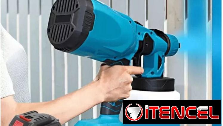 Pulverizador inalámbrico de pintura-con 2 baterías -nuevo