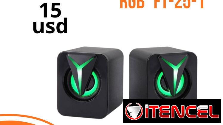 Bocinas para PC RGB FT-25-1