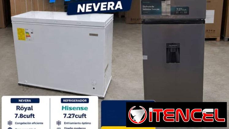 Combo Nevera + Refrigerador