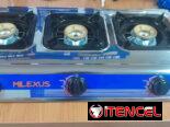 COCINA DE MESA MILEXUS 3 HORNILLAS, ENTREGA DE FACTURA, VARIEDAD DE COCINAS, ETC
