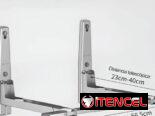 Soporte micro – Estante para horno microondas, estante de cocina, cocina de acero inoxidable 304 plegable para microonda