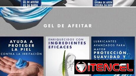 GEL DE AFEITAR GILLETTE PIEL SENSIBLE 200 ML