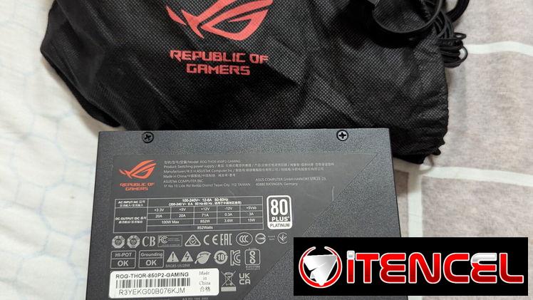 Fuente ROG THOR 850W