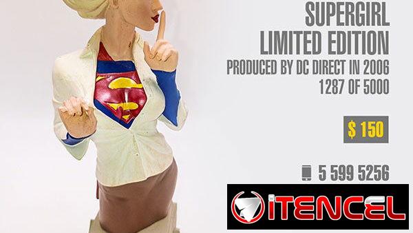 SUPER GIRL COLLECTION BUST
