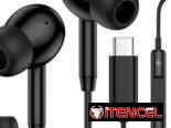 Audífonos USB-C con Micrófono Samsung, iPhone y Android | videojuegoshabana.com