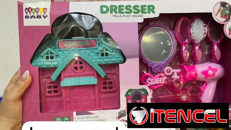 Set de peluquería y de herramientas para niños