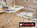 ☕️Set de Mesa y silla Plegable para niños /40 usd☕️