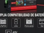 Controlador mppt boost 1200w ideal para triciclos