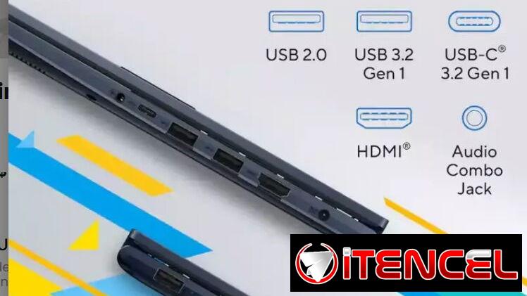 Laptop ASUS 14″ Core i7 (12/512GB)//Ideal para tareas complejas, entretenimiento//Nueva