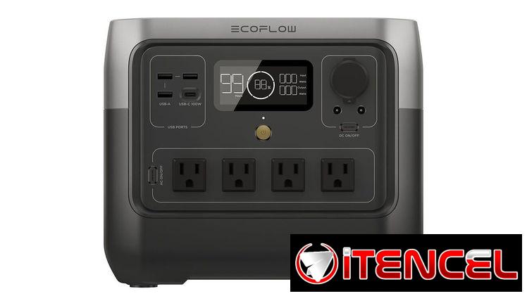 🔋 ESTACIÓN DE ENERGÍA PARA APAGONES ECOFLOW RIVER 2 PRO+2 PANELES SOLARES 45W ENVÍO GRATIS+LINTERNA REGALO+GARANTÍA