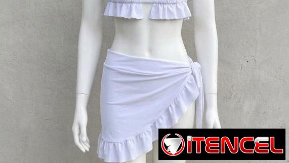 Biquinis de pareo corto x 5500.  Juego de bikinis Cherry 🍓 x5000