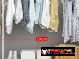 Percha simple color blanco