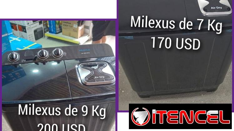 Lavadoras semiautomáticas Milexus