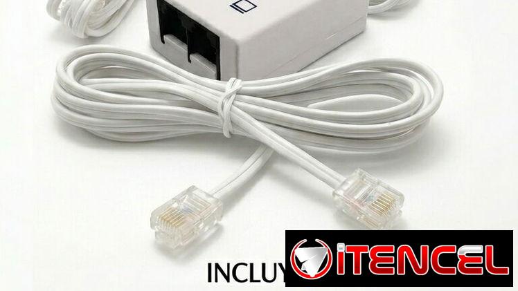 Splitter ADSL para Nauta Hogar, Cordones de Línea Para Telefono fijo
