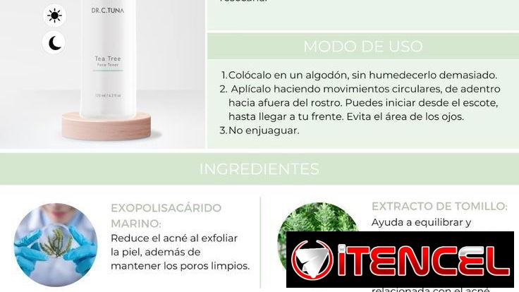 Tónico facial de Tea Tree