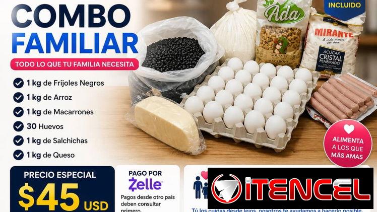 Llegaron los combos de alimento