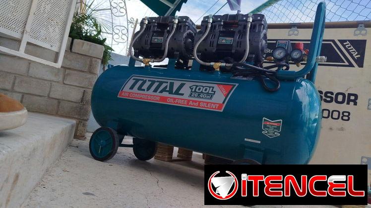 Compresor de Aire 100 Litros TOTAL