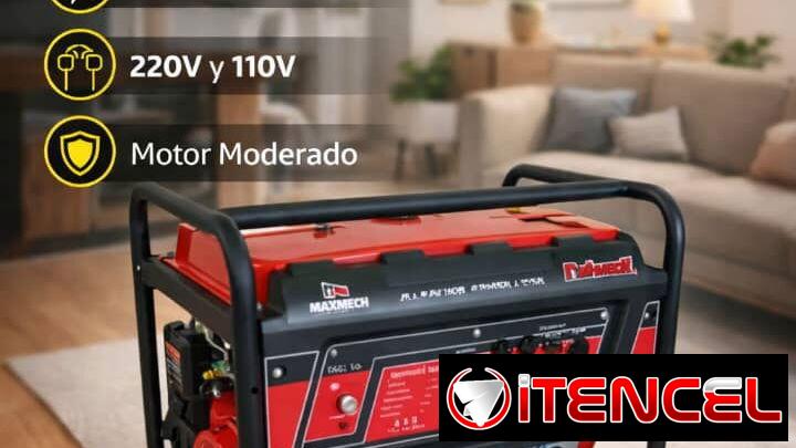 PLANTA ELÉCTRICA 5500W MAXMECH ELECTRODOMÉSTICOS