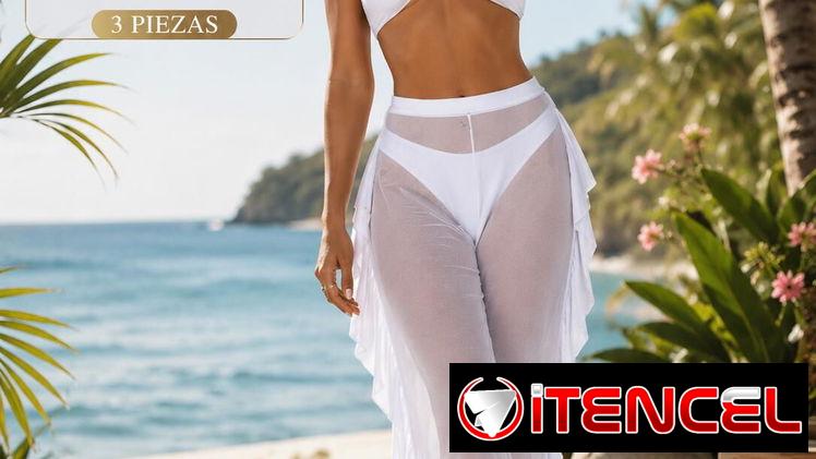 Bikini con paredo