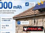 Lámpara solar de pared exterior, 234 led, 200W, con control remoto y 3 modos de trabajo. Sensor de movimiento. 8000K luz