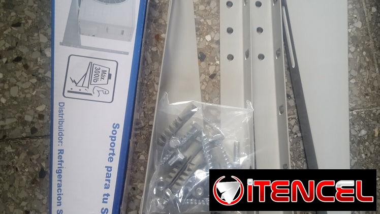 Bases nueva originales para montaje de split viene con sus tornillos y expansiones