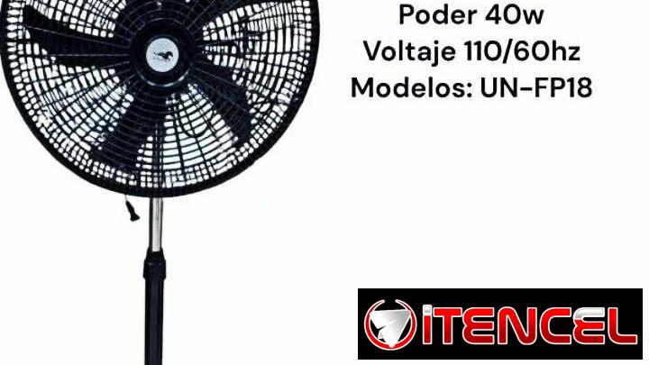 Ventilador de pedestal