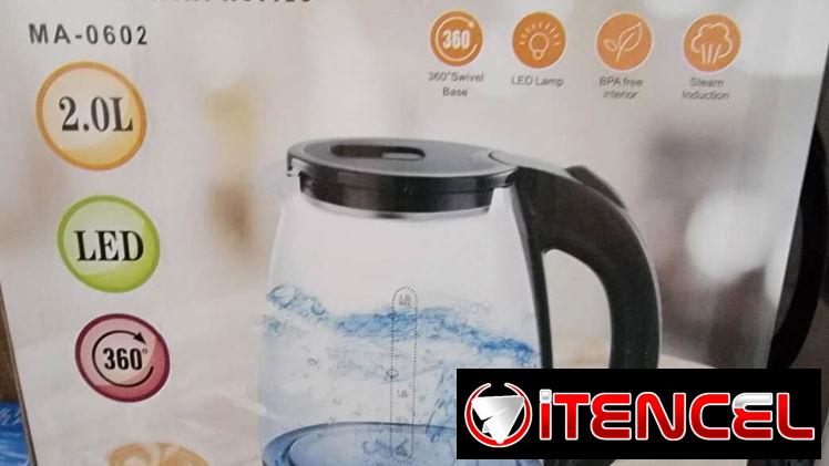 Jarra eléctrica o tetera eléctrica para hervir agua (L&G)