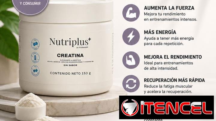 COMBO 🔥CREATINA + L-CARNITINA🔥