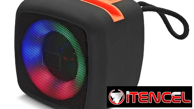 Parlante Bluetooth. USB, Radio, Tarjeta Micro y entrada de cable auxiliar