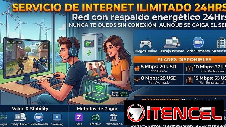 Internet Ilimitado 24 Hrs COTORRO