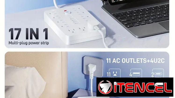 Múltiple Inteligente 17 en 1 – Organiza y carga todo en un solo lugar | videojuegoshabana.com