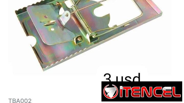 Trampa de metal grande para raton