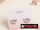 Aretes de plata s’925